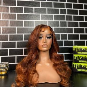 Virgin hair lace wig